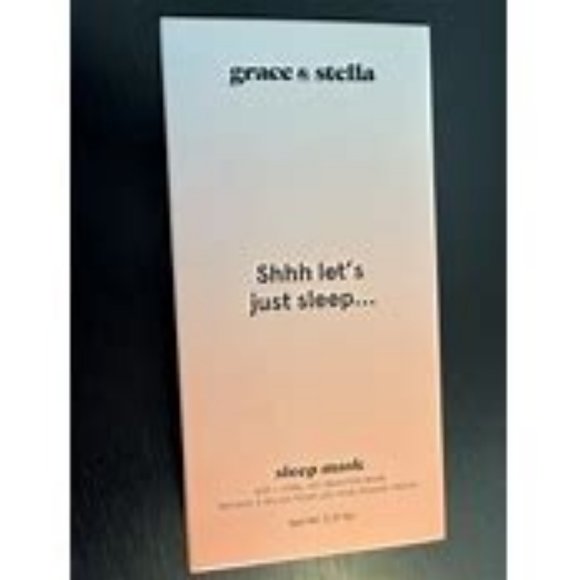 NEW GRACE & STELLA SLEEP MASK SHHH LET'S SLEEP - Picture 4 of 6